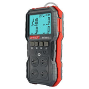 LABART 4-Gas Detector | Multi-Gas Monitor for CO, H2S, LEL, O2 Detection with Data Record and HIGH/Low Alarm WT8812